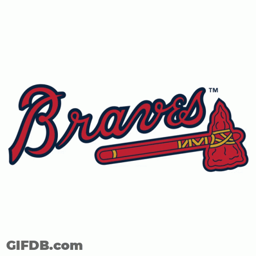 Atlanta Braves Major League Baseball Sticker GIF