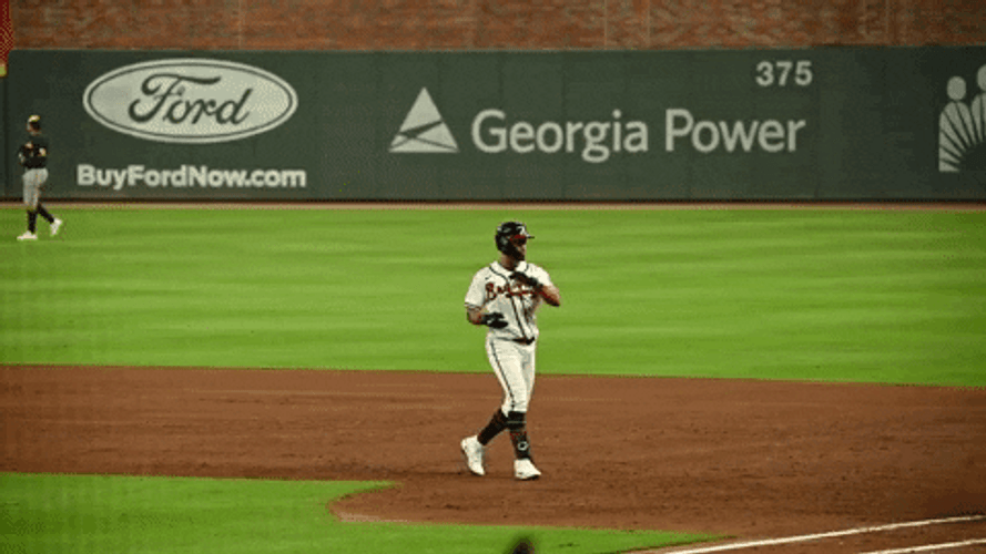 Atlanta Braves National League Eddie Rosario GIF