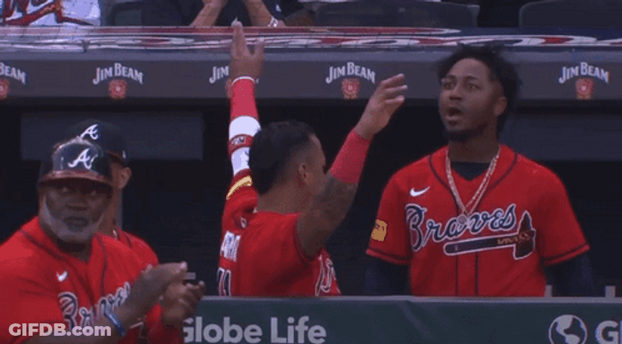 Atlanta Braves Orlando Eddie Rosario GIF