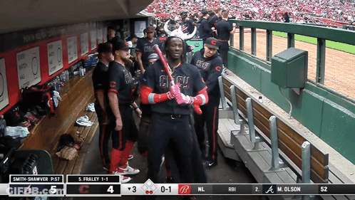Atlanta Braves Vs Washington Nationals Baseball Game GIF