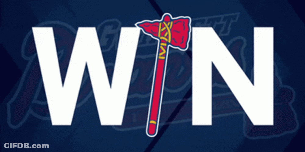 Atlanta Braves Win Chop World Series GIF