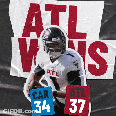 Atlanta Falcons 37 Vs Carolina Panthers 34 Post Game GIF