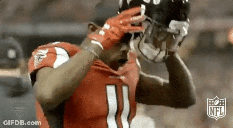 Atlanta Falcons Julio Jones Fighting For Win GIF