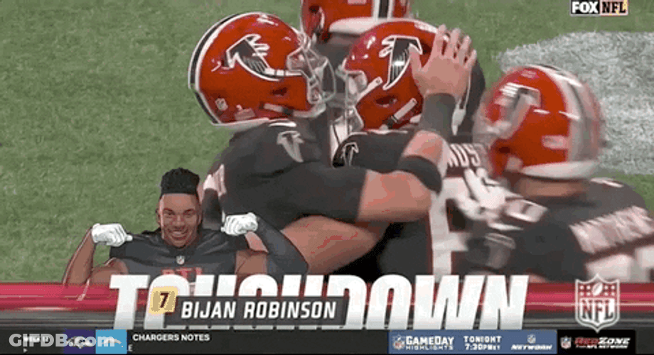 Atlanta Falcons Touchdown Winning Mentality GIF