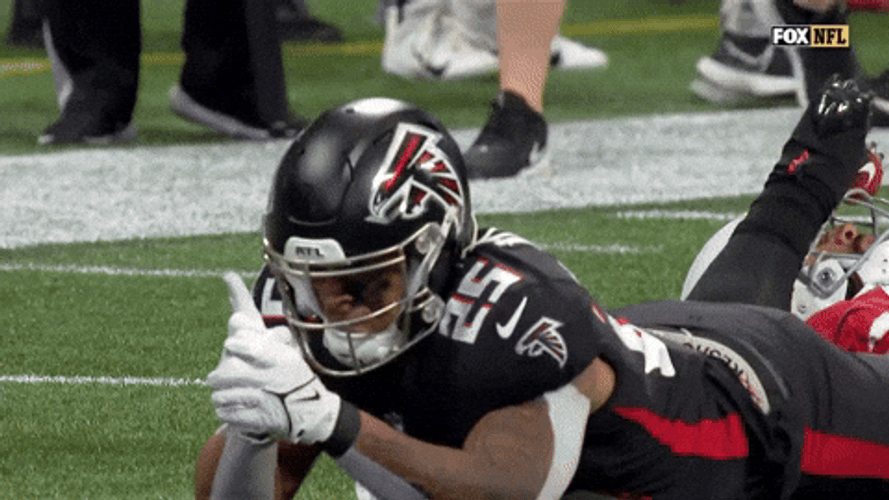Atlanta Flacons Member Hand Gun Sign GIF