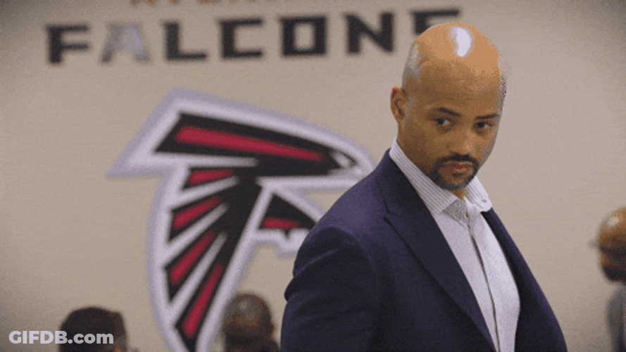 Atlanta Flacons Terry Fontenot Beautiful Smile GIF