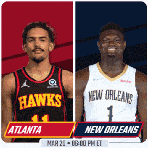 Atlanta Hawks Vs. New Orleans Pelicans Pre Game GIF