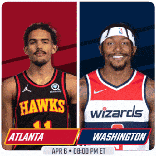Atlanta Hawks Vs. Washington Wizards Pre Game GIF