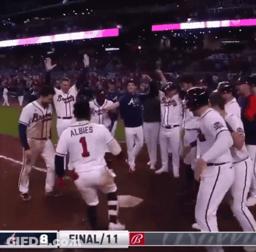 Atlanta Ozzie Albies Braves GIF