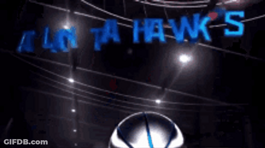 Atlanta Red Hawks Basketball GIF