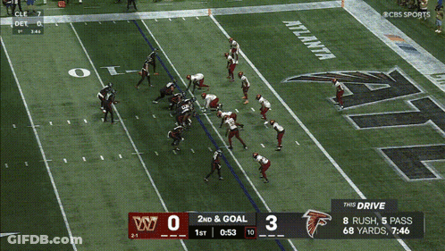 Atlanta Vs Washington Football Game GIF