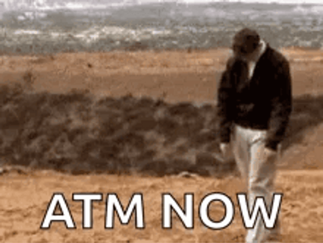 ATM Now Walk Of Shame GIF