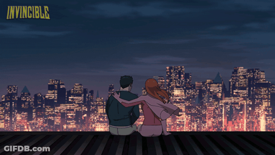Atom Eve Comforting Mark Invincible GIF