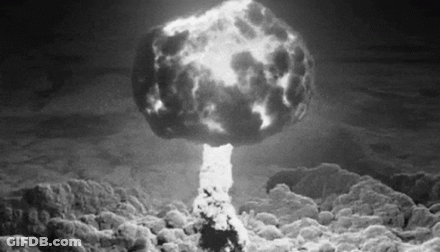 Atom Mushroom Explosion GIF