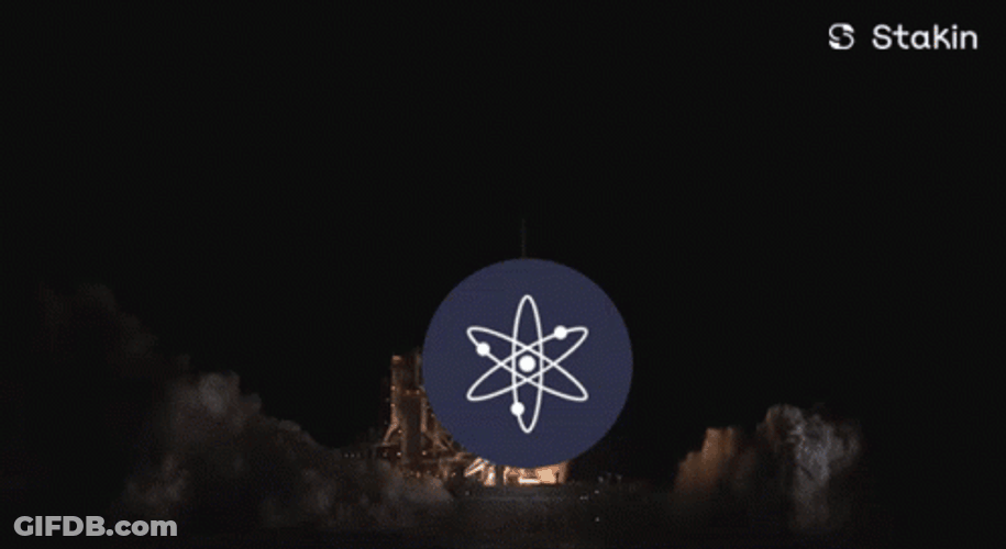 Atom Space Ship Launch GIF