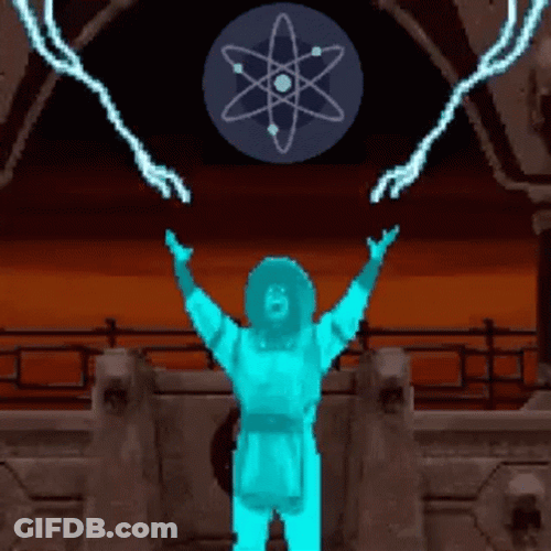 Atom Thunderstorm Night GIF