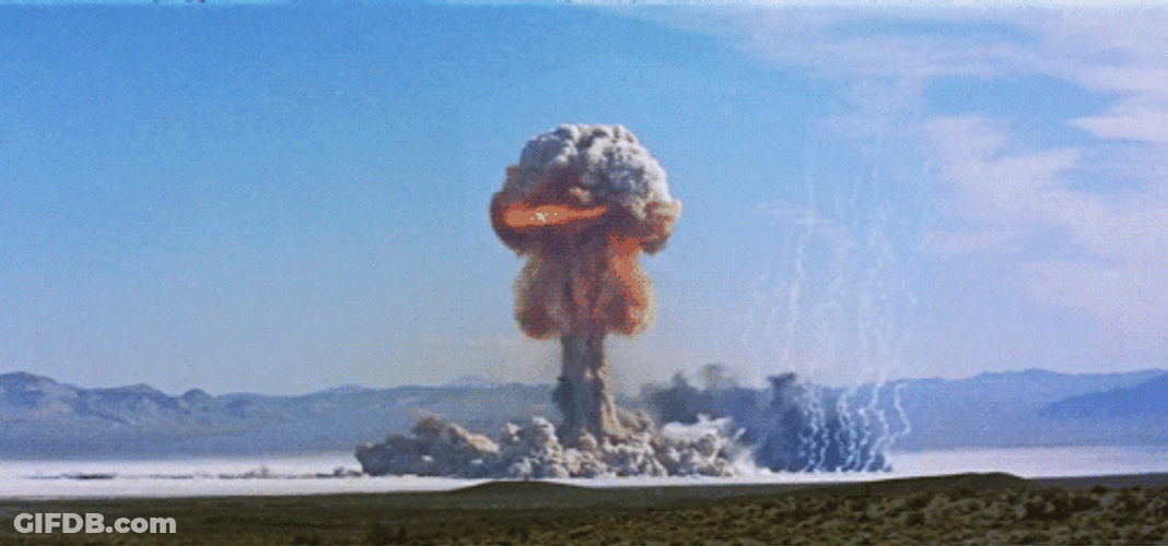 Atomic Bomb Apocalyptic Blast GIF