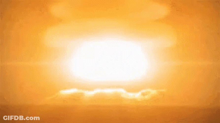 Atomic Bomb Blinding Flash GIF