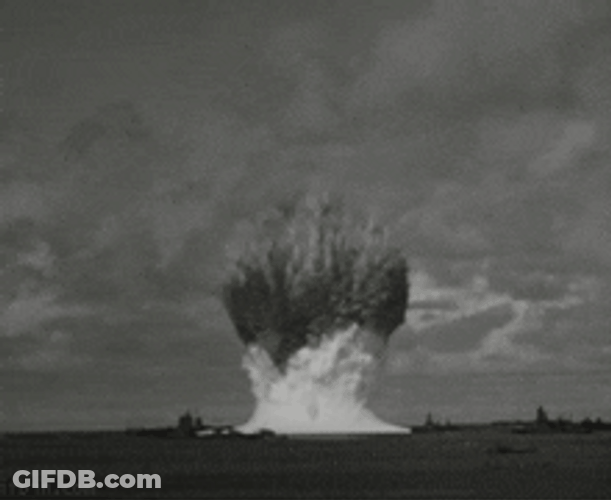 Atomic Bomb End Of World Explosion GIF