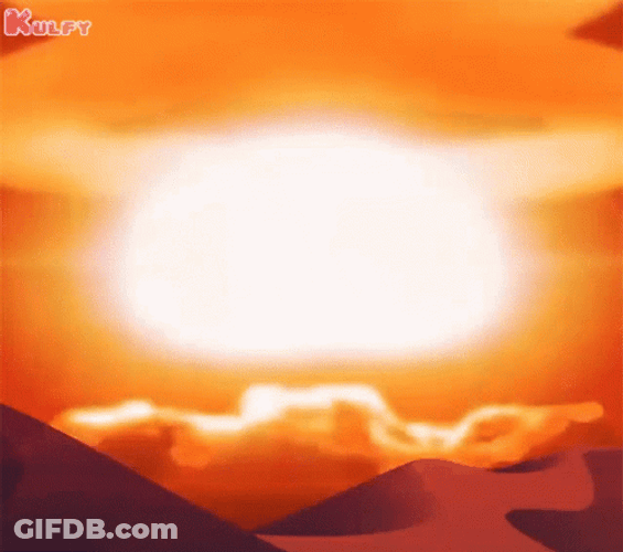 Atomic Bomb Massive Intense Light GIF