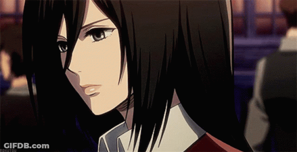 Attach On Titan Mikasa Ackerman GIF