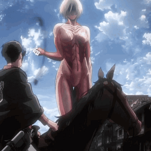 Attack On Titan Annie Leonhart Titan GIF