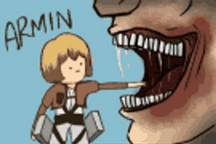 Attack On Titan Armin Meme GIF