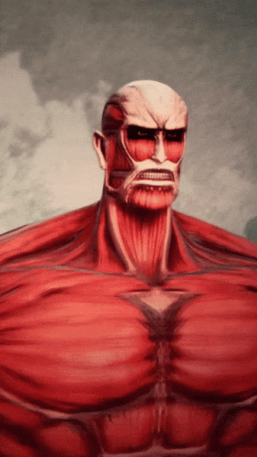Attack On Titan Colossal Titan Spinning GIF
