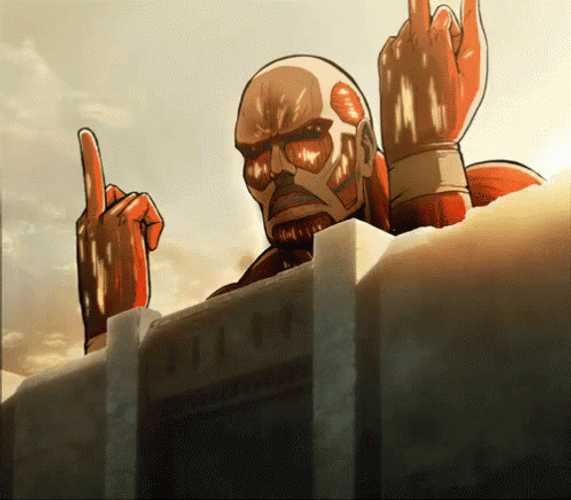 Attack On Titan Dirty Finger GIF