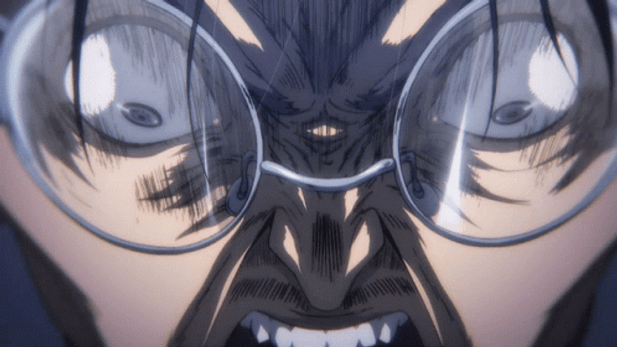 Attack On Titan Enraged Grisha Yeager GIF