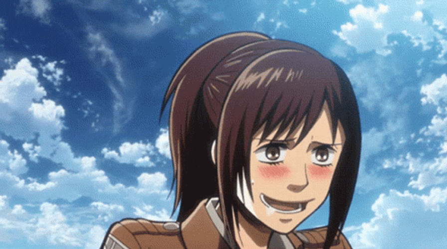 Attack On Titan Hungry Sasha GIF