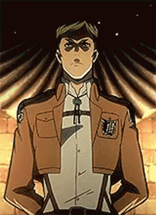 Attack On Titan Proud Erwin GIF