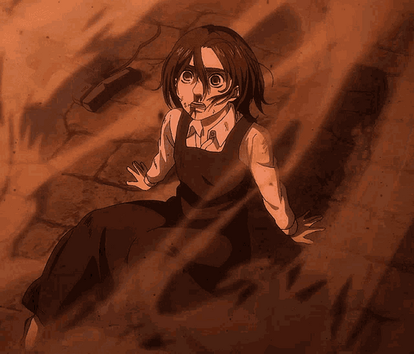 Attack On Titan Shocked Gabi GIF