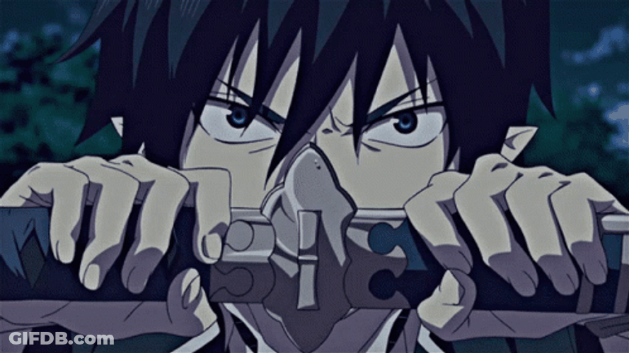 Attacked Mode Rin Okumura GIF
