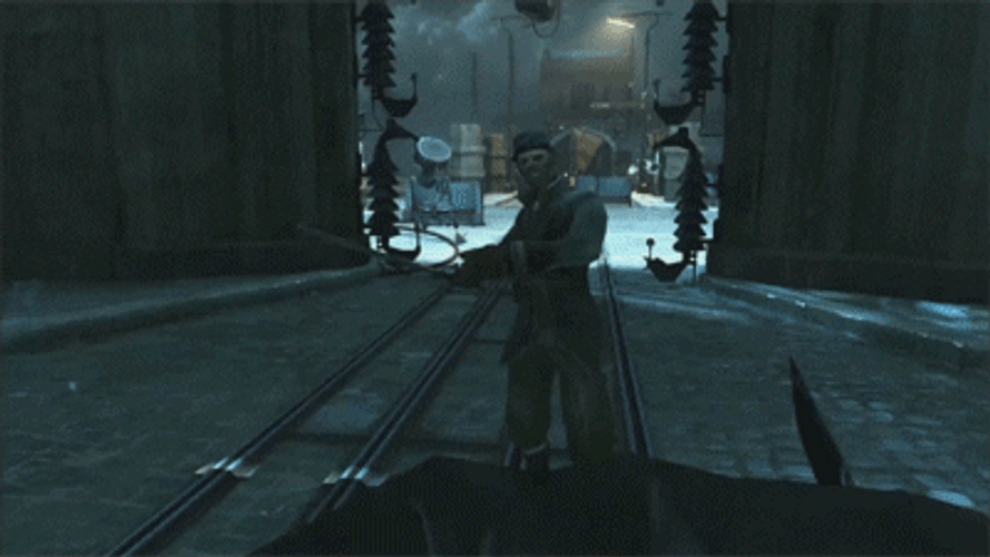 Attacking On Dishonored  2 GIF