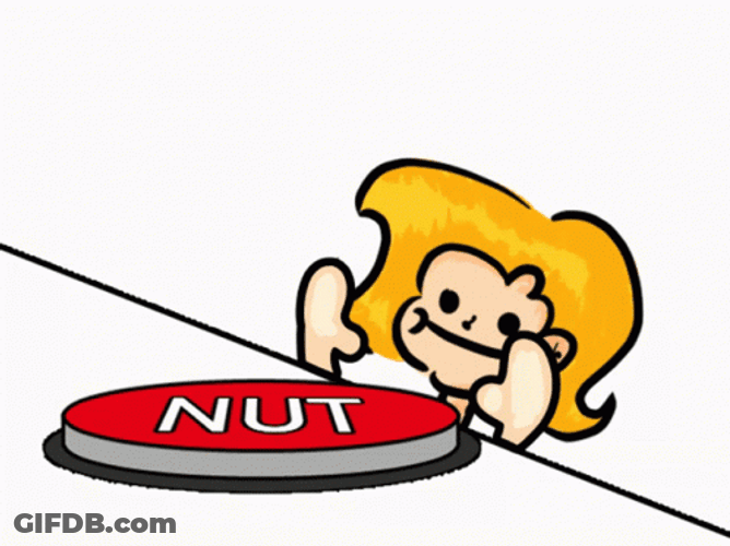 Attempting To Smash The Nut Button GIF