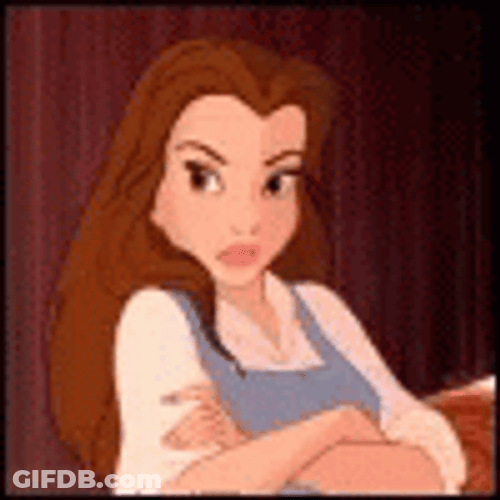 Attitude Belle Beauty And The Beast GIF