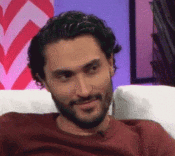 Attractive Guy Eyebrows Raised GIF