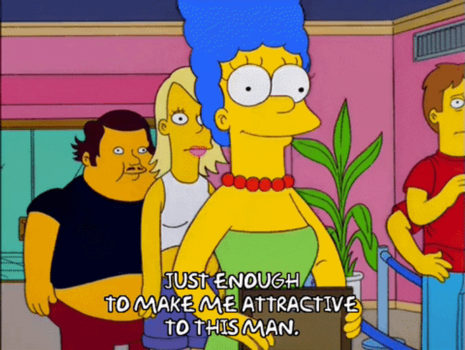 Attractive Large Marge Simpson GIF