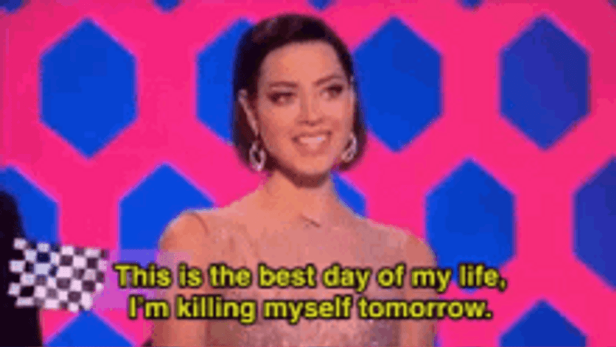 Aubrey Plaza I'm Killing Myself Tomorrow GIF