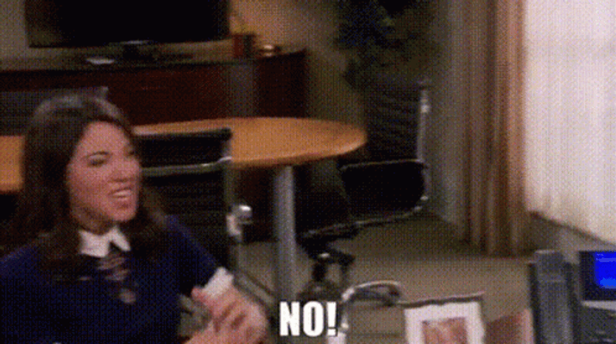 Aubrey Plaza Screaming No GIF