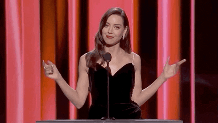 Aubrey Plaza That's It GIF