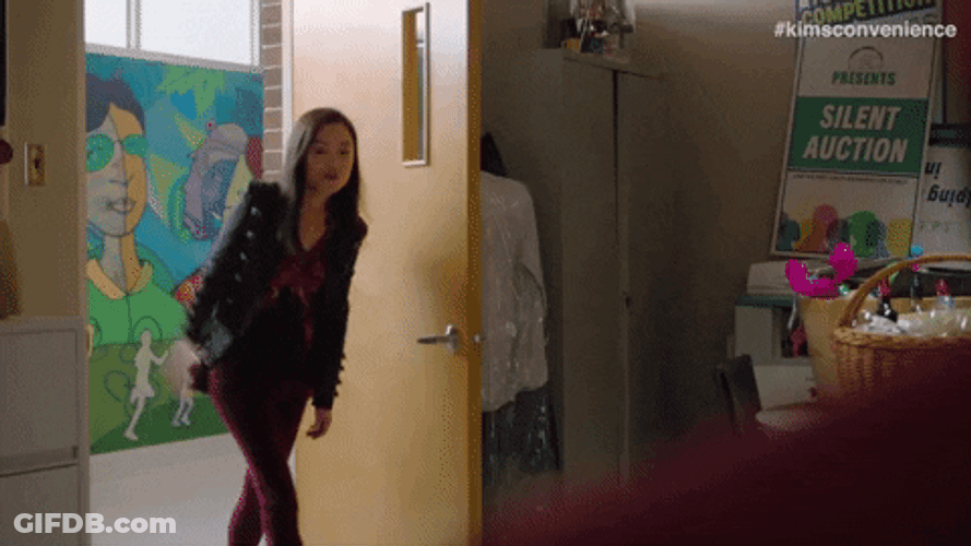 Auctioneer Arrival At Silent Auction GIF