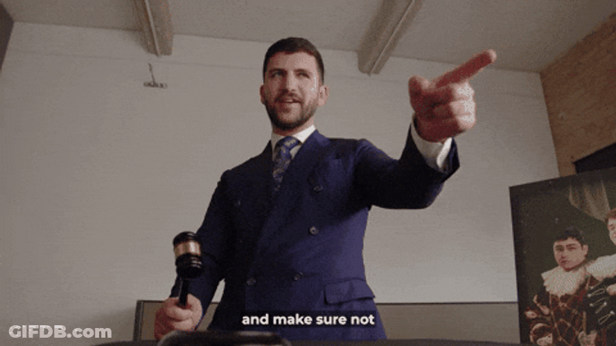 Auctioneer Encouraging Bidders Compete GIF