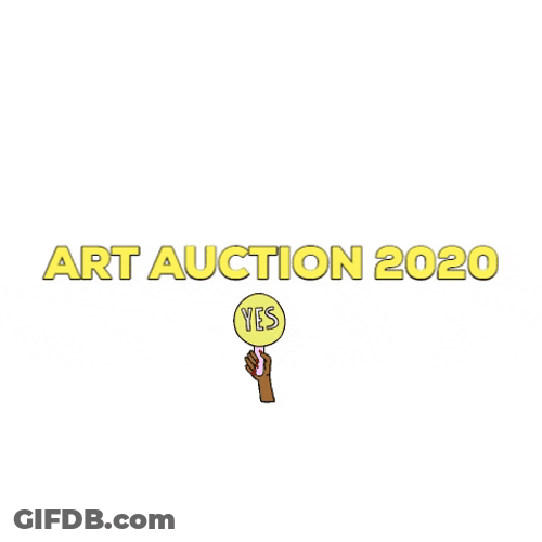 Auctioneer Hiring For Art Auction GIF