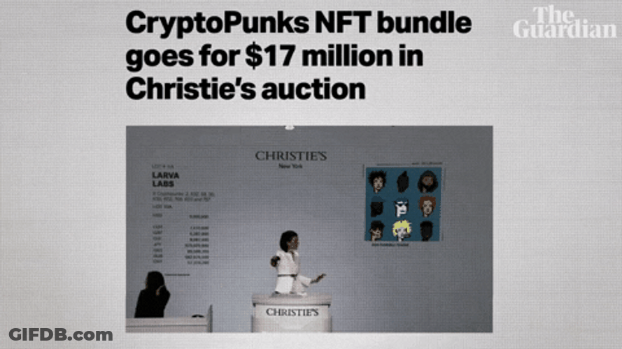 Auctioneer Raised Seventeen Million Dollars At Auction GIF