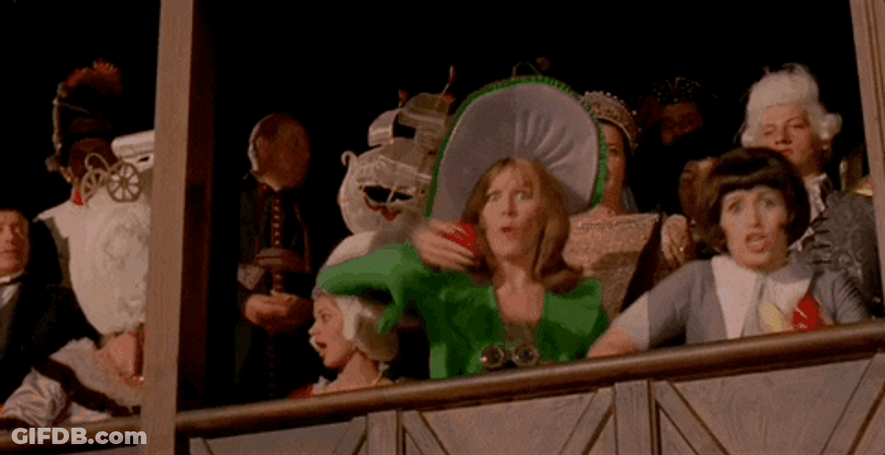 Audience Apple Throw GIF