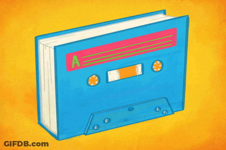 Audio 90S 80S Cassette GIF