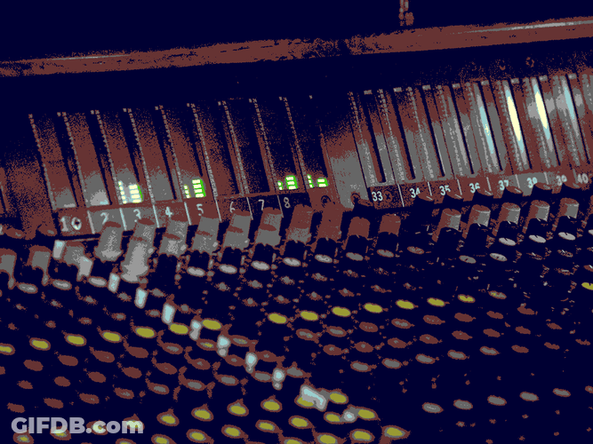 Audio Mix Down Sound Board GIF