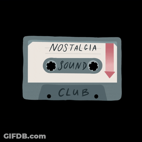 Audio Nostalgia Cassette Tape GIF